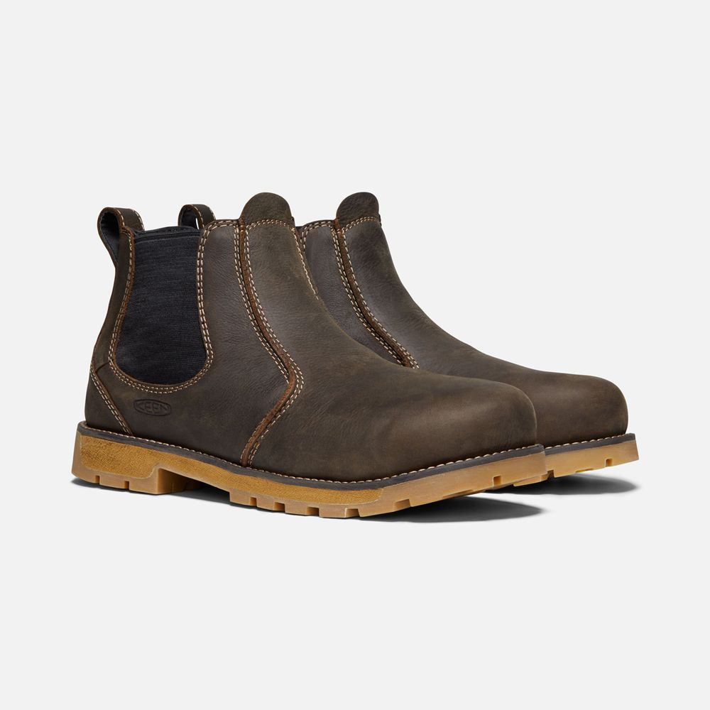 Botte de Travail Keen Homme Marron | Seattle Romeo (Aluminum Toe) | RQAWF-9834